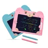 Barn LCD -skrivning Tablett Doodle Board 8 5 tum Färgglada teckningsblock Girls Pojkes Toys For 3 4 5 6 7 Year Old 220722