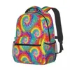 Hommes femmes Tie Dye tourbillon sac à dos enfants voyage sac d'école sac à dos léger