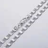 Chains 4mm Womens Mens Necklace Chain Snail Link 585 Rose White Yellow Gold Filled Wholesale Jewelry GNM110Chains