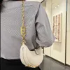 Mode taille sac femmes sac à main de luxe en cuir chaîne sac à bandoulière bas lettres sacs à main Vibe Ava Designer Graphy ins fourre-tout Mini sacs