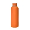 34 couleurs Bouteille d'eau en acier inoxydable de 500 ml Bouteille de sport en métal étanche Bouteille de sport colorée durable Plusieurs couleurs disponibles Tasse de voyage