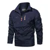 Herenjacks mannen buiten wandelende hooded sportkleding mesh nieuwe mannelijke regenbestendige camping hoogwaardige dunne casual 5xl l220830