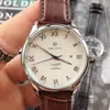 Zegarek Pablo Raez 100% skórzanych mężczyzn prosty zegarek na rękę ze zegarem na rękę z datą Relogies Mężczyzna mody swobodny kalendarz Wysoka jakość Relogio
