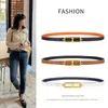 TopSelling New women's leather reversible belt high Quality fashion versatile leisure Jeans Double-sided Belts Classic luxury waistband for girl