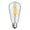 Retro lampa ST64 G80 Vintage Edison Bulb E27 żarówki 110V 220V Świąteczne światła 40W Lampy filamentu Lampada do wystroju domu1459124