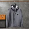 Designer-Jacke für Herren, modische Kapuzen-Windschutzjacken, klassischer wasserdichter Mantel, lässig, Workout, Business-Mäntel, Herbst-Winter, Outdoor-Sportbekleidung