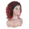 Mode africaine Dreadlocks femmes perruque Crochet cheveux cheveux bouclés perruques synthétiques en gros