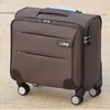 HighEnd Quality Suitcase Inch Boarding Luggage On Wheels Oxford Trolley Portable business Valies Bag J220707