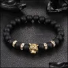 チャームブレスレット男性のための卸売ブラック女性OROGIO TIGER EYE BRACELET BEAD VIPJEWEL DROP DERVIRY 2021 JEWELRY VIPJEWEL DHUK7