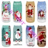 Anpassade fabriksdirekta bomullsstrumpor rolig avslappnad låg ankel Diy Cat Dog Landscape Portrait 3D Tryckt Sock Women Men unisex 220707