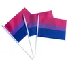 Flag Rainbow Pride Flag маленький мини -удержанный баннер