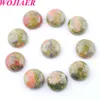 Perle de quartz de pierres précieuses naturelles de mode pour la fabrication de bijoux cabochon ovale 16x6MM 20pc pas d'accessoires de bague de charme hloe BU816