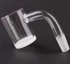 Quarz Banger 10mm 14mm 18mm männlich weiblich Raucherzubehör 45/90 Grad undurchsichtiger unterer Nagel für Wasserglas-Bong-Adapter
