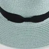 Chapeaux à large bord Casual Straw Hommes et femmes Summer Sun Panama Outdoor Beach UPF50 WholesaleWide