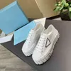 2022NYLON الأحذية غير الرسمية للنساء GABARDINE CLASSION CANVAS SNEAKERS DESIGNER BRAND WELLE LADY LADY TRAILLES TRAIND