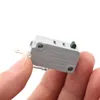 Micro-interrupteur en plastique, 3cm x 1,5 cm x 1cm, 16a, 250V AC, KW11-3Z, limite de 2 pieds, pour machine à laver à micro-ondes