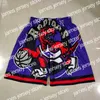 22 pantaloncini da basket a squadra appena DON ANNO DELLA RAT BLACK CITY Versione indossare pantaloni sportivi con pantaloni con cerniera tascabile hip pop bianco rosso viola rosso