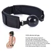 Restraint Bondage of Mouth Gags Muzzles of Adult Sex Game Toys Par Flirting Supplies Neck Handbojor Stuffed Ball