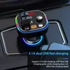 C20 Bluetooth Car Mp3-плеер Suppormers Support TF Card и U-дисковый автомобиль передатчика без рук звонков Радио Двойной USB-порт