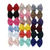 18 tjejer hårklipp designer barn barn nyfödda hårnålar färger bågar party tillbehör slipsar barettes
