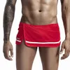 Hommes Casual Shorts Bugle Pouch Boxer Sports Gym Jogging Formation Pantalon À Séchage Rapide Sommeil Bas Beachwear Plus La Taille 220318