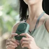 Parti Taşınabilir Tembel Asma Boyun Fan Mini Soğutma Hayranları Bladess USB Şarj Edilebilir Spor Açık Hava Spor Seyahati İçin Serin Fan