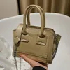 Bolsas de noite Mulheres de luxo Crocodilo Padrão de crocodilo bolsa de couro fêmea Bolsa de ombro feminina Trendência chique pequena embreagem