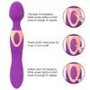 Magic Wand Body Massager 10 Speeds Мощные большие вибраторы с двойной головкой клитор стимулируют сексуальную игрушку для женщины