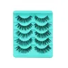 False Eyelashes OutTop Makeup Cosmetic Fashion 5 Pair/Lot Crisscross Lashes Voluminous Eye 2022 July27