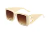 Classic fashion designer men's and women's sunglasses big letter decorative Sunglasses travel clothing essential