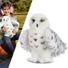 Premium 3 Size Douglas Wizard Quality Snowy White Plush Hedwig Owl Toy Potter Cute Stuffed Animal Doll Kids Gift 7.5 inch 10 inch 12 Inch h85