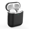 custodia protettiva in gomma morbida in silicone liquido antiurto per apple airpods 1 2 3 custodia per cuffie wireless pro con tappo antipolvere