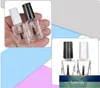 Sous-bouteille de bouteille de vernis à ongles en verre vide de 7 ML avec capuchon et brosse bouteilles d'huile pour ongles pinceau Portable petites bouteilles