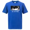 T-shirt da uomo 2022 Uomo estivo Cotton Haikyuu Giappone Anime O-Neck Streetwear Mens Vestiti Cool Copri manica corta