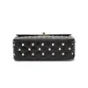 Fashion Genuine Leather Rivet Shoulder Bags for Women 100% Sheepskin Ladies Fashion Chain Crossbody Bag Designer236b