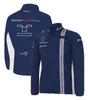 زي فريق F1 Team Deams New Zipper Scing Suits Disual Sweatshirts يمكن تخصيص ملابس المشجعين للرجال والسيدات