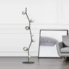 Lampy podłogowe nordycka kreatywna design bluszcz szklany lampa led lampa salon wystrój domu sofa sofa naroża stojące