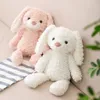 38 cm Super Soft Gambe lunghe bambino placare giocattolo Pink Bunny Grey Teddy Bear Cane elefante unicorno Animali di peluche bambola giocattoli per bambini