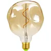 المصابيح LED خمر المصباح G125 Stone Big Globe 4W Dimmable 220V خيوط زخرفية Edison