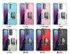 Capas de telefone para motorola e20 e7 g10 g200 g22 g31 g51 g71 g60 g power plus play com função de suporte de carro protable kickpr7275507