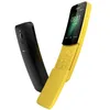 Gerenoveerde Mobiele Telefoons Nokia 8110 GSM 2G Dual Sim Slide Cover Game Camera Voor Ouderen Student Mobiele Telefoon