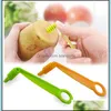 Frukt grönsaksverktyg kök kök matsal hem trädgård roterande manuell spiral skivare potatis torn spiralskruvskivor plast c