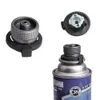 Outdoor Camping Wandelen Gasfornuis Converteren Adapter voor Mondstuk Fles Type Butaan Cartridge Bus NAAR Schroef Type Gas Lindal klep C287P