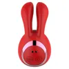 Mini Supking Rabbit Vibrator 2 em 1 Vibração CLITO MPIONS TEMPLURADORES Brinquedos sexuais para mulheres Massagem clitóris bens eróticos