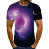 T-shirts homme Camiseta De Manga Corta Con Estampado 3D Estrellas Ropa Moderna Juvenil Vitalidad Divertida Nueva Para Verano 2022Homme