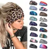 Bohemian Print Headbands Women Vintage Hairbands Bandanas Headwear Stretch Hair Accessories Run Bandage Bands Running HairBands