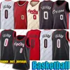 Maillot de basket Multi 2021 2022 New Damian 0 Lillard Jason 55 Williams 0227