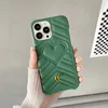 Projektanci Pose telefoniczne Fashion Proste miłość do iPhone 13 Pro Case Half Pack iPhone 12/11 Profes MAX Luksusowa skóra dobra