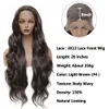 3X13 Lace Front Synthetic Wig Free Part Wigs For Black Women Long Body WavyHair 28 Inch 150% Density Transparent Lace Wigfactory