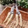 Bahçe Budama Makas Kesici Clippers Paslanmaz Çelik Keskin Secateurs Profesyonel El Budama Makas Budama Pensesi F0528X55